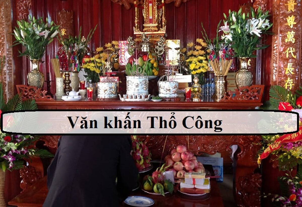 Văn khấn thổ công và gia tiên cho tất cả các ngày rằm, mùng 1 hàng tháng